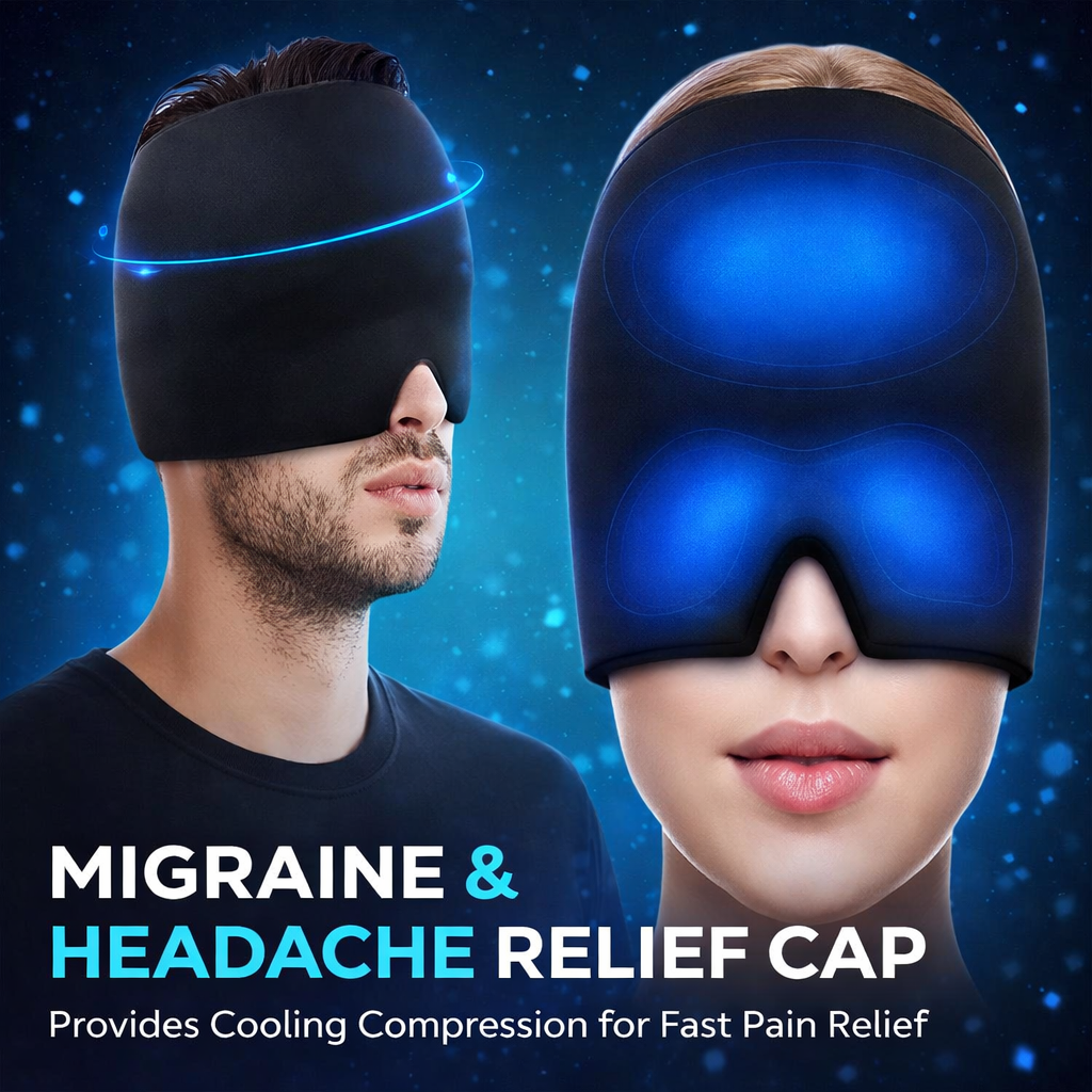 Migraine & Headache Relief Cap