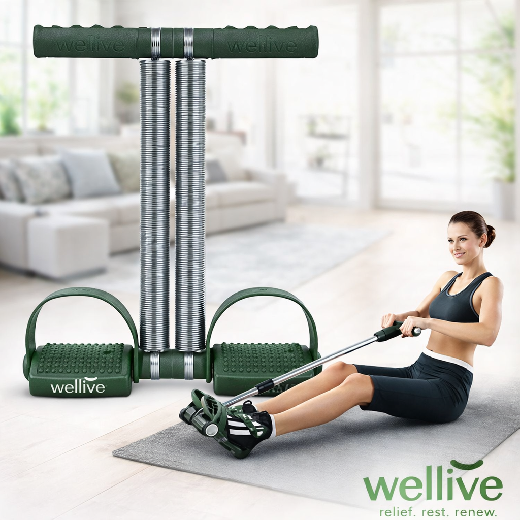 Spring Foot Pedal Exerciser