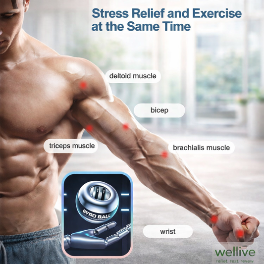 Gyro Ball – Wrist Strengthener & Stress Reliever