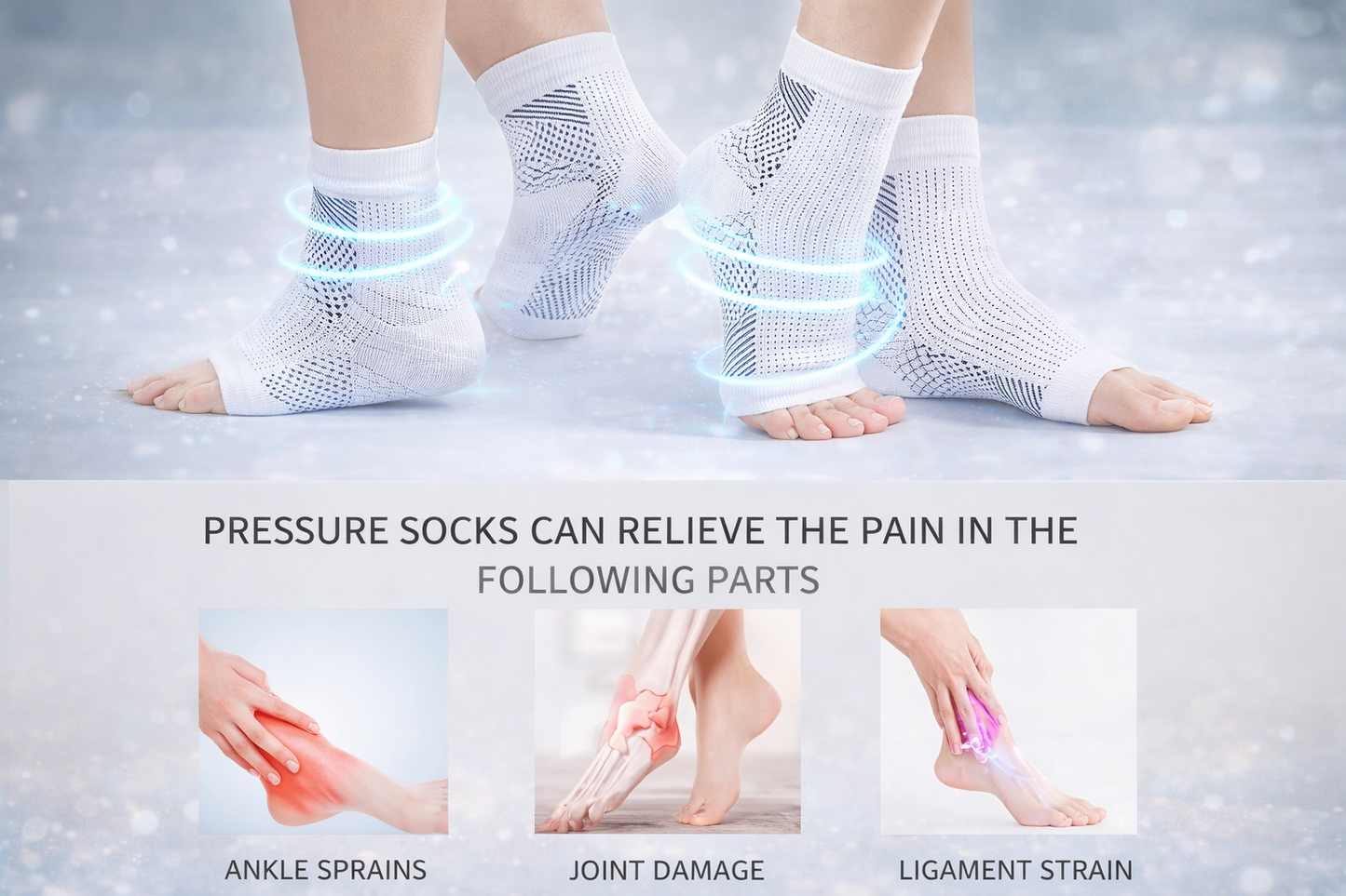 Neuropathy Compression Socks (1 Pair)