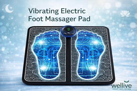 Vibrating Electric Foot Massager Pad