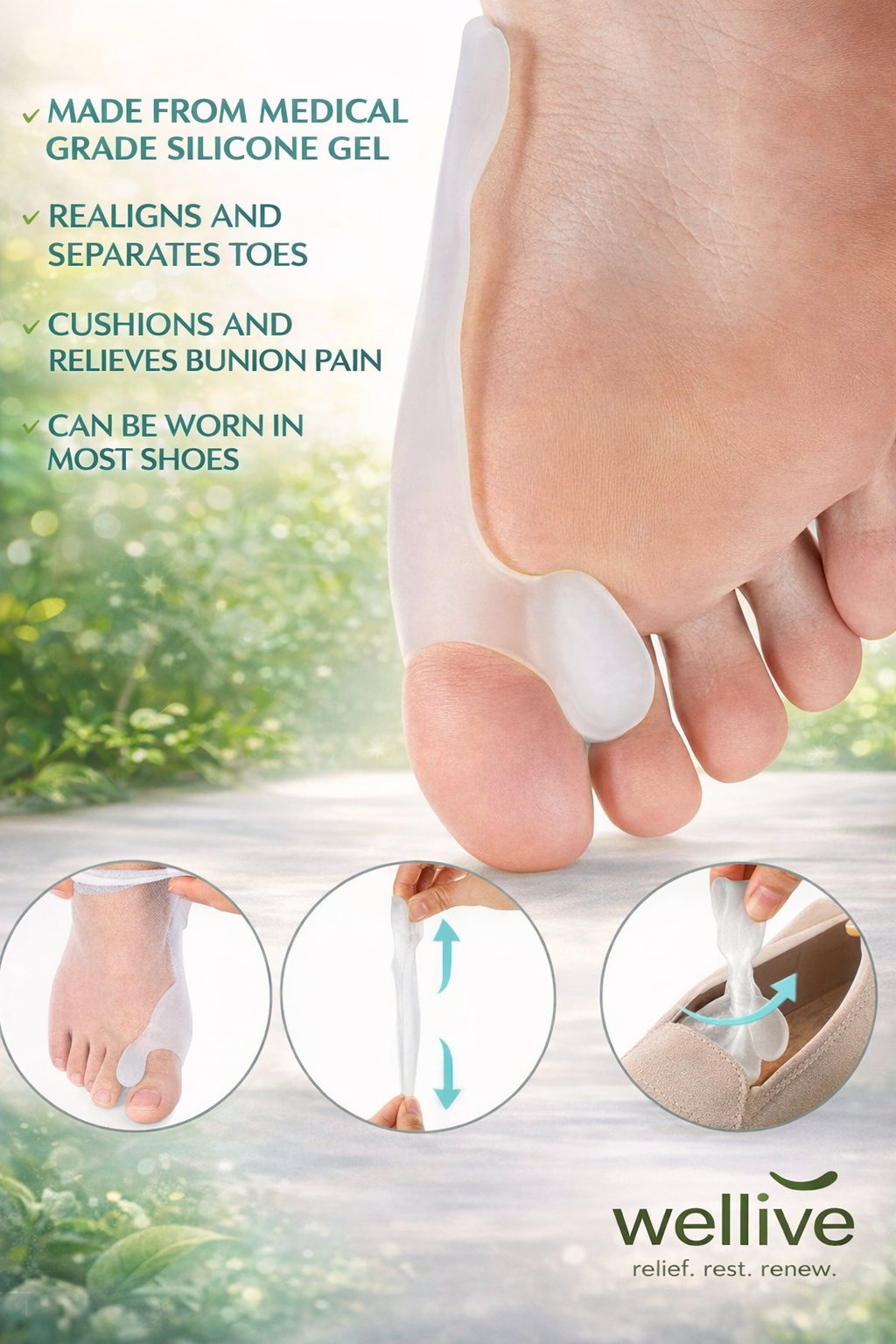 Silicone Bunion Corrector