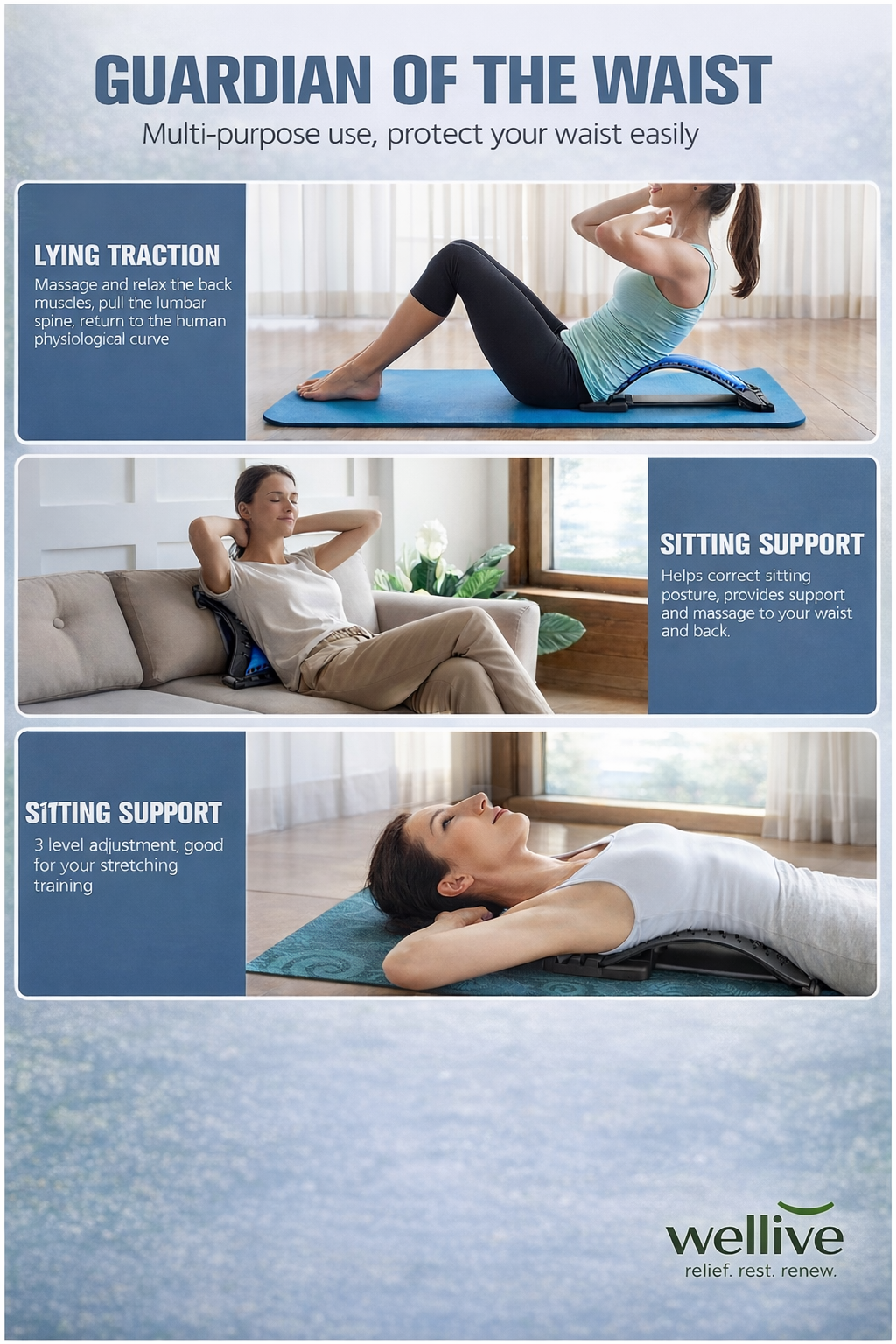 Adjustable Back Strecher
