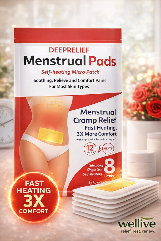 Self-Heating Menstrual Relief Patches - 8Pcs